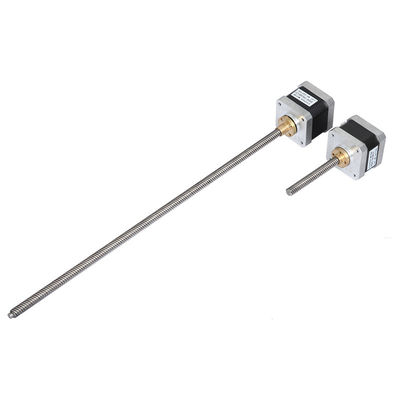 Nema 17 Linear Stepper Motor และ Lead Screw Tr8 600mm สำหรับอุปกรณ์การแพทย์