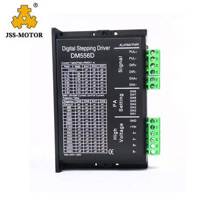 ไดร์เวอร์ไมโครสเต็ป 2 ชม. Dm556 ไดร์เวอร์สเต็ปเปอร์มอเตอร์ 3a 24v ดิจิตอล 2 เฟส
