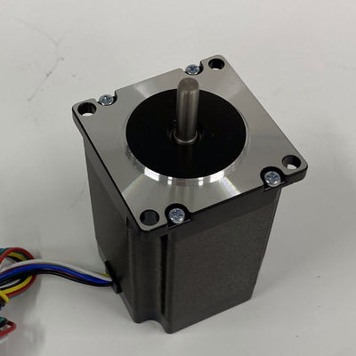 86HC127-5206 3 เฟส Nema 34 Stepper Motor 1.2 องศา 5.2nm 5.2a Cnc Router Stepper Motor Kits