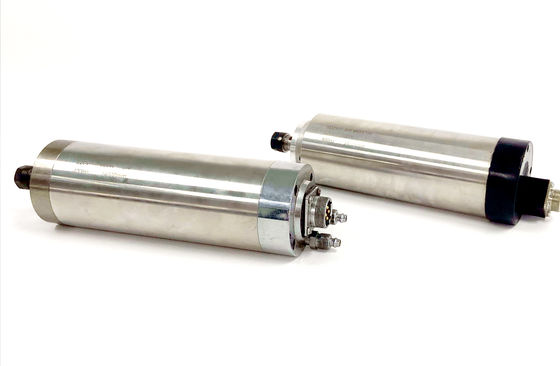 3 KW Cnc Spindle Motor 100 Mm ระบายความร้อนด้วยน้ำสำหรับเครื่องแกะสลัก