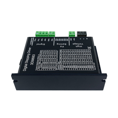 3 เฟส Nema 23 ไดร์เวอร์สเต็ปเปอร์มอเตอร์ 3DM683 ไดร์เวอร์ไมโครสเต็ปสำหรับเครื่องเลเซอร์ CNC